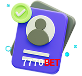 Tornar-se um membro do 7770Bet é muito simples